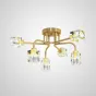 Потолочная люстра MICHAL L4 Brass от ImperiumLoft