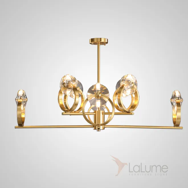 Потолочная люстра ADONICA CH B L16 от ImperiumLoft