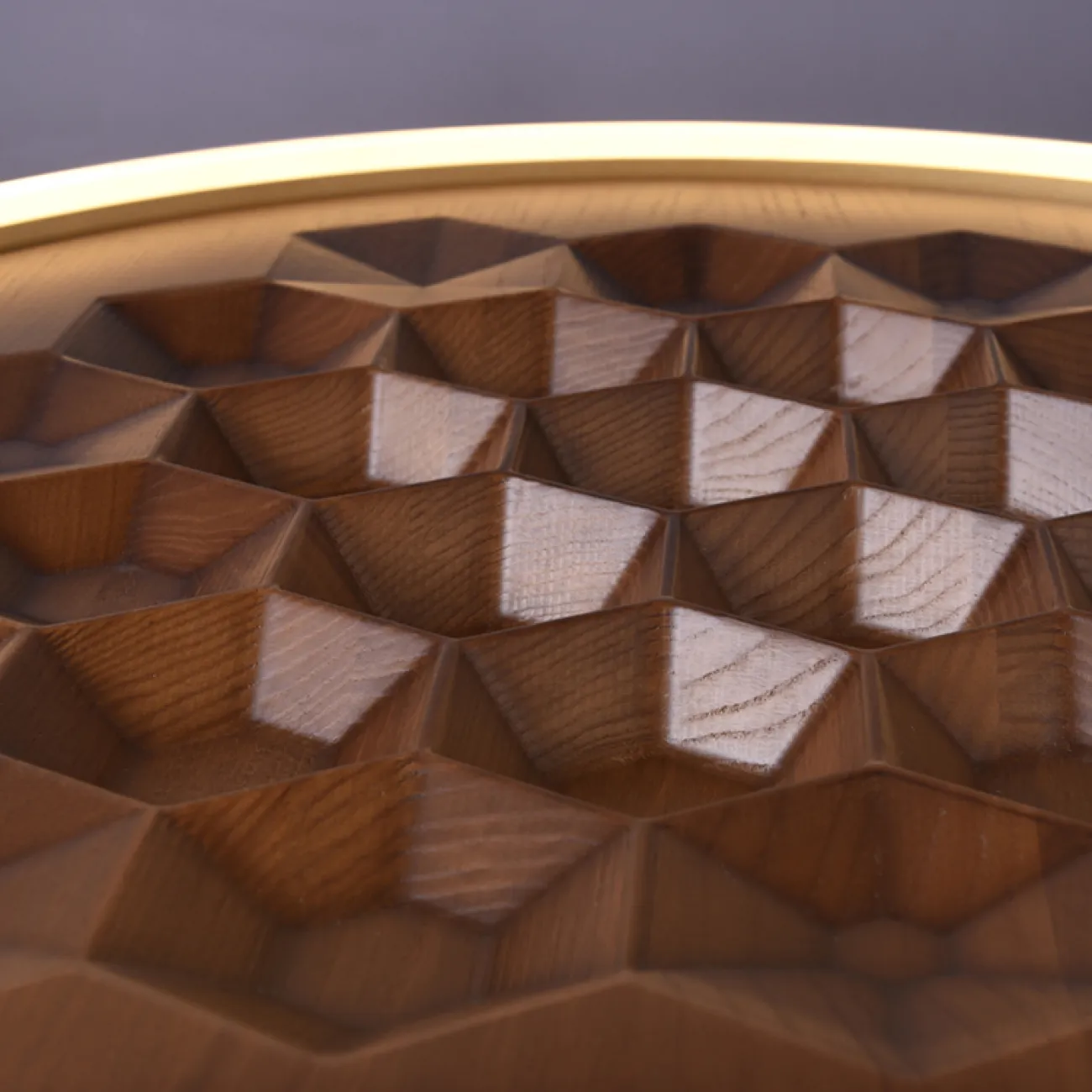 Потолочный светильник HONEY D60 Gold/Light wood от ImperiumLoft