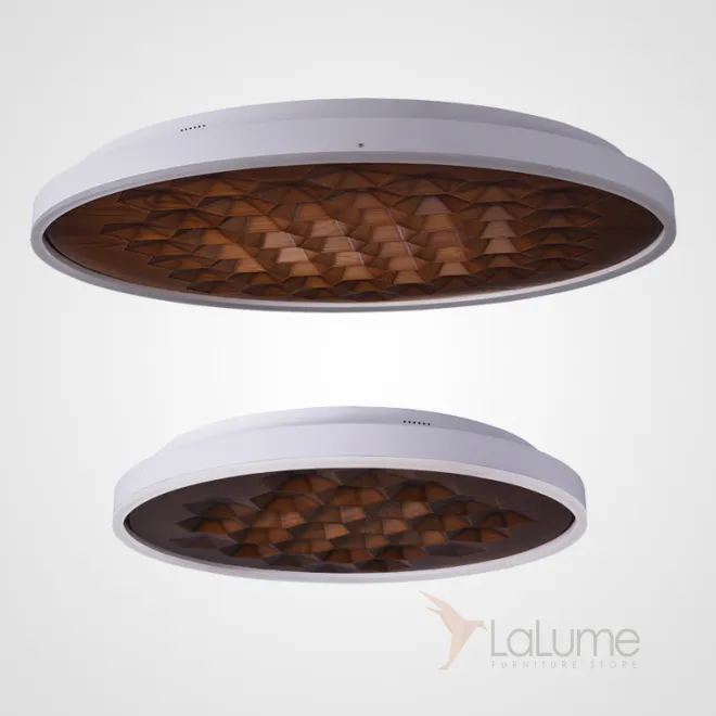 Потолочный светильник HONEY D80 White/Dark wood от ImperiumLoft