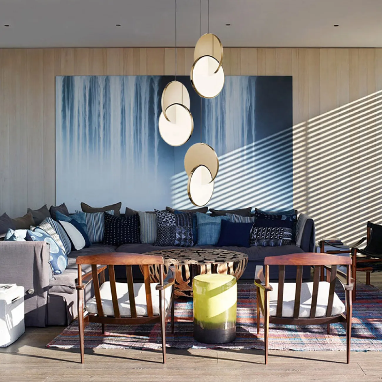 Подвесной светильник ECLIPSE PENDANT LIGHT by broom Gold от ImperiumLoft