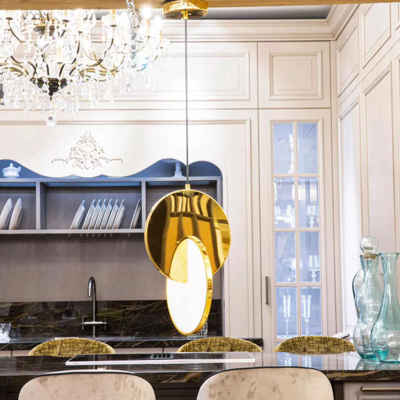 Подвесной светильник ECLIPSE PENDANT LIGHT by broom Gold от ImperiumLoft