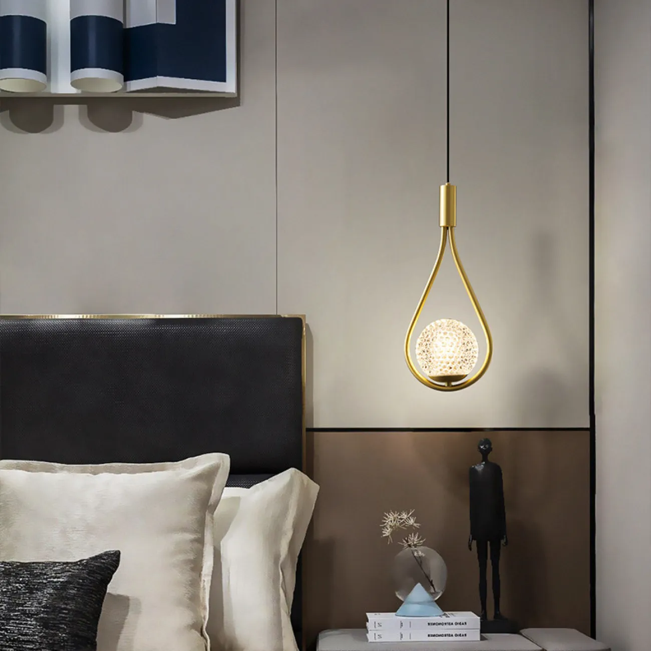 Подвесной светильник HOOP DROP LUX от ImperiumLoft