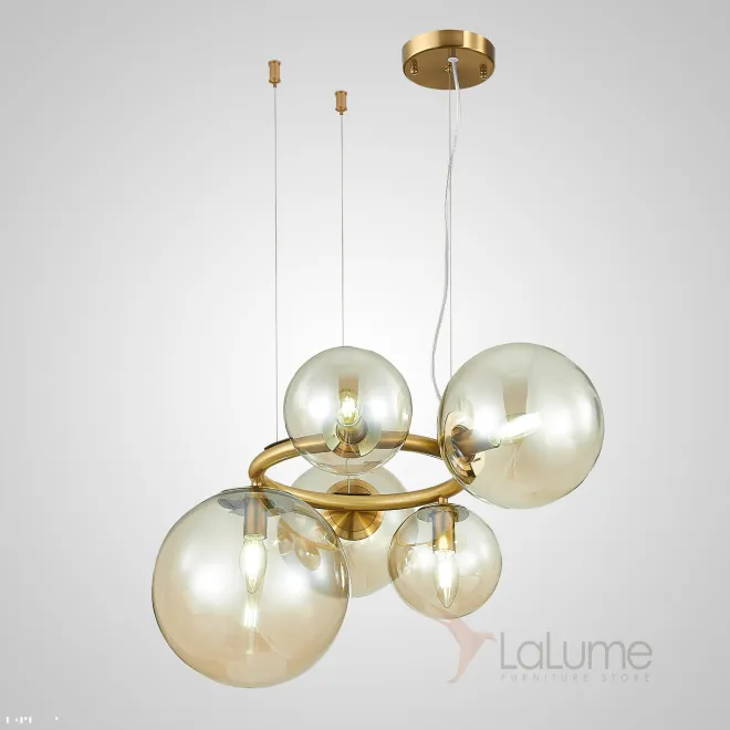 Подвестная люстра POLDI AMBER D60 от ImperiumLoft
