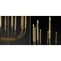 Люстра RH Quenouilles Round Chandelier brass