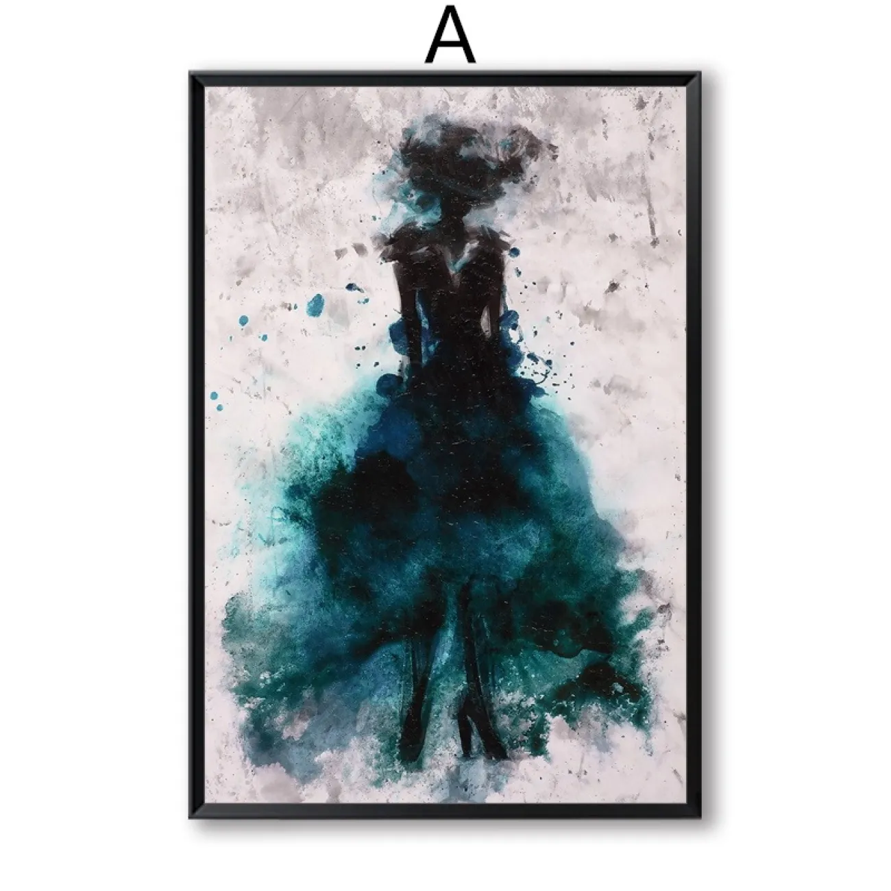 Абстрактная минималистичная настенная картина Элегантная девушка YYY1030