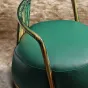 Итальянское кожаное кресло для отдыха с оригинальным дизайном KASKOM 37302-29