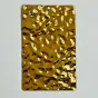 Стеновая панель Gold water водная рябь - 2800*1220*5 мм от LaLume