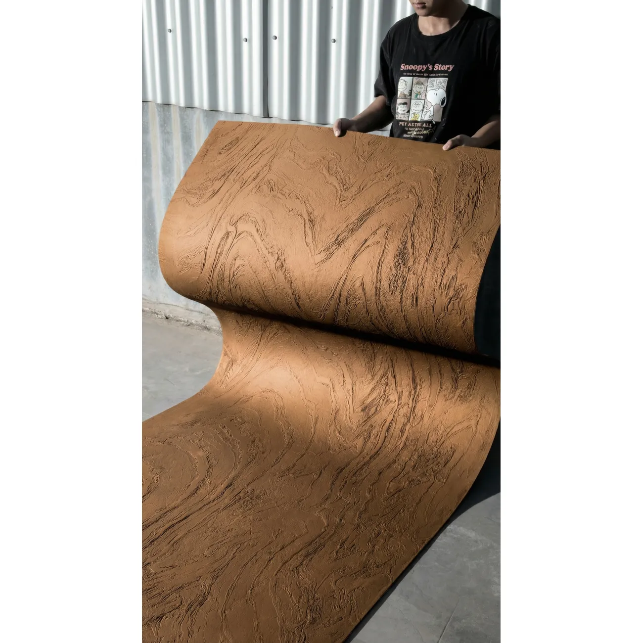Гибкая керамическая панель KBS-P20268-Khaki Хаки 2800-1200-3 мм от LaLume Гибкая керамическая панель KBS-P20268-Khaki Хаки 2800-1200-3 мм от LaLume