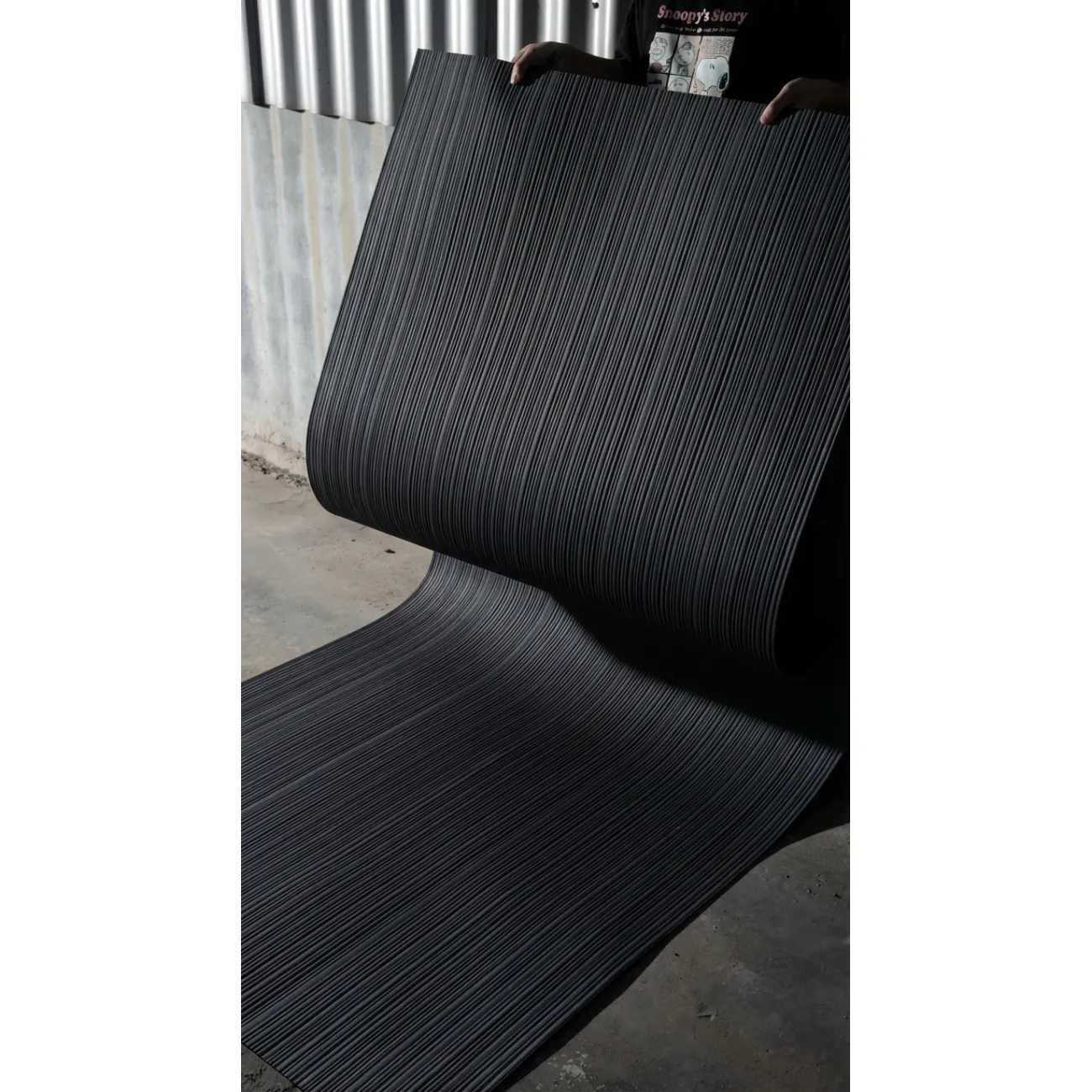 Гибкая керамическая панель KBS-P20274-Black Чёрный 2700-1150-4 мм от LaLume