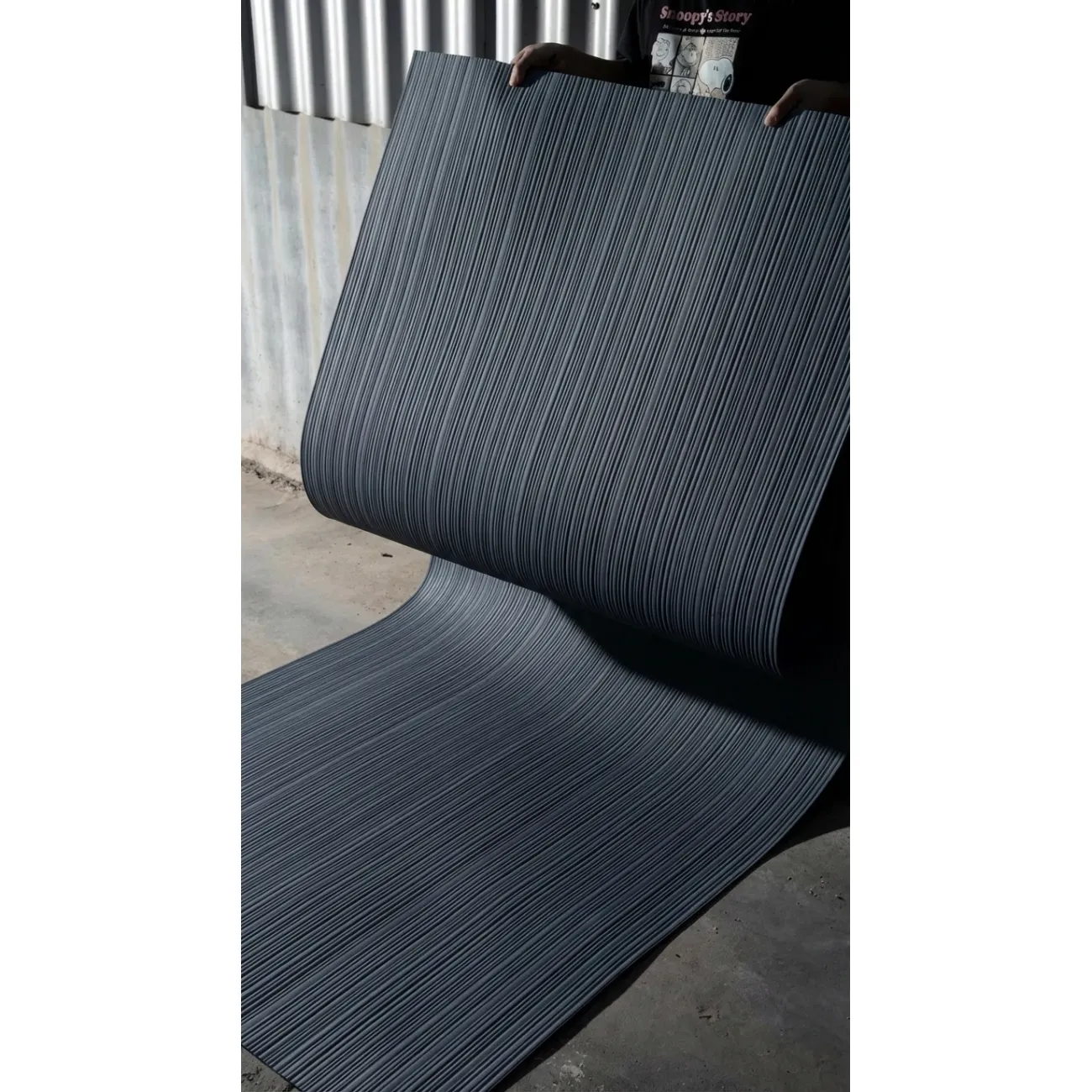 Гибкая керамическая панель KBS-P20274-DGray Графитовый 2700-1150-4 мм от LaLume