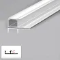 Профиль торцевой под LED ленту для панелей 4 мм белый 6031-88 от LaLume
