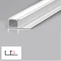 Профиль торцевой под LED ленту для панелей 6 мм белый 6033-88 от LaLume
