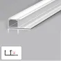 Профиль торцевой под LED ленту для панелей 7 мм белый 6034-88 от LaLume