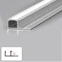 Профиль торцевой под LED ленту для панелей 7 мм серебристый 6028-88 от LaLume