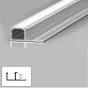 Профиль торцевой под LED ленту для панелей 8 мм серебристый 6029-88 от LaLume