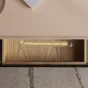 Современный журнальный столик из массива дерева KBOOS 35654-29