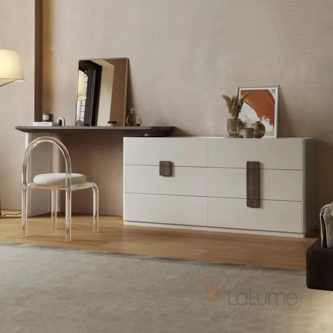 Дизайнерский выдвижной угловой туалетный столик встроенный шкаф KBOOS 35655-29