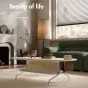 Креативный журнальный столик из нержавеющей стали KBOOS 35659-29