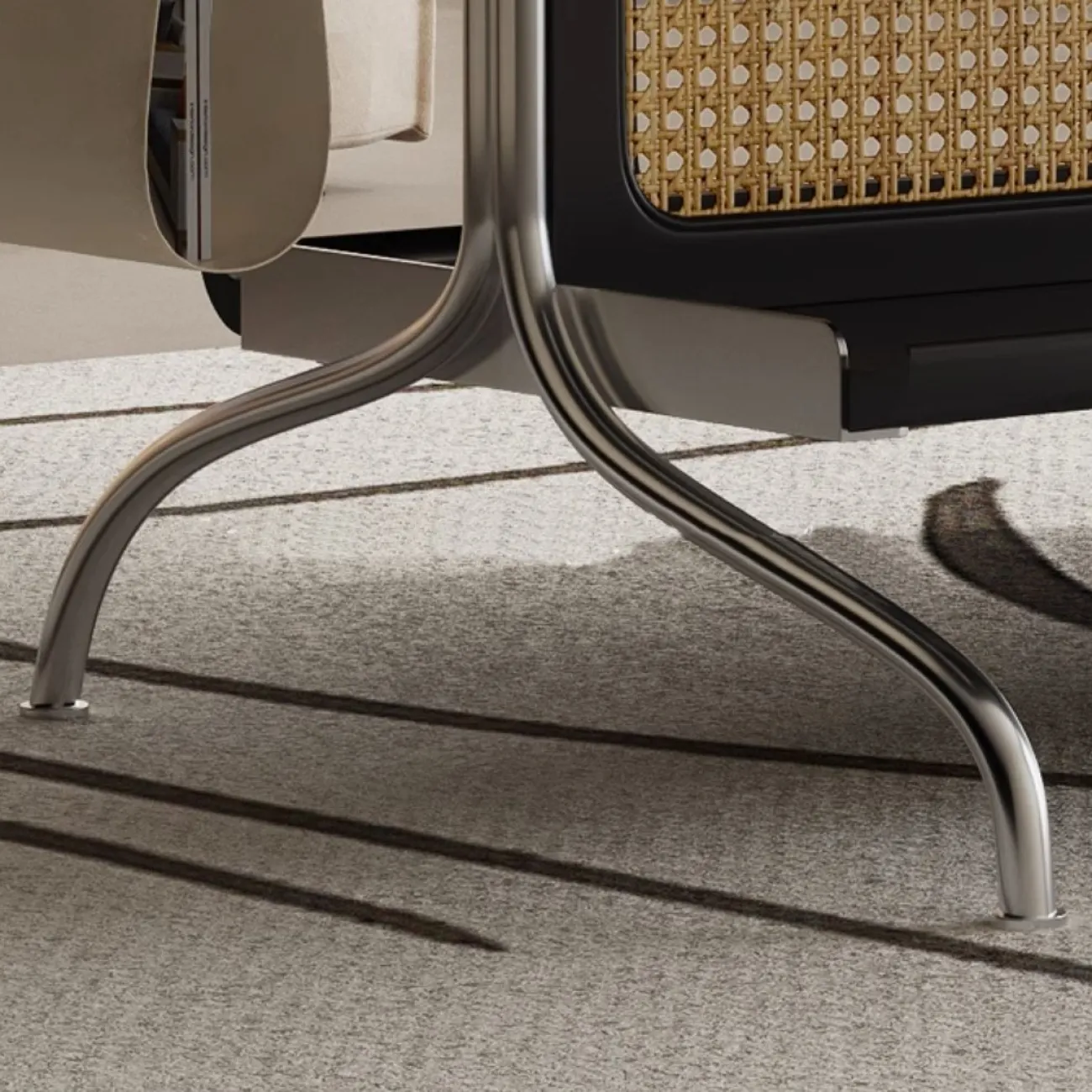 Креативный журнальный столик из нержавеющей стали KBOOS 35659-29 Креативный журнальный столик из нержавеющей стали KBOOS 35659-29