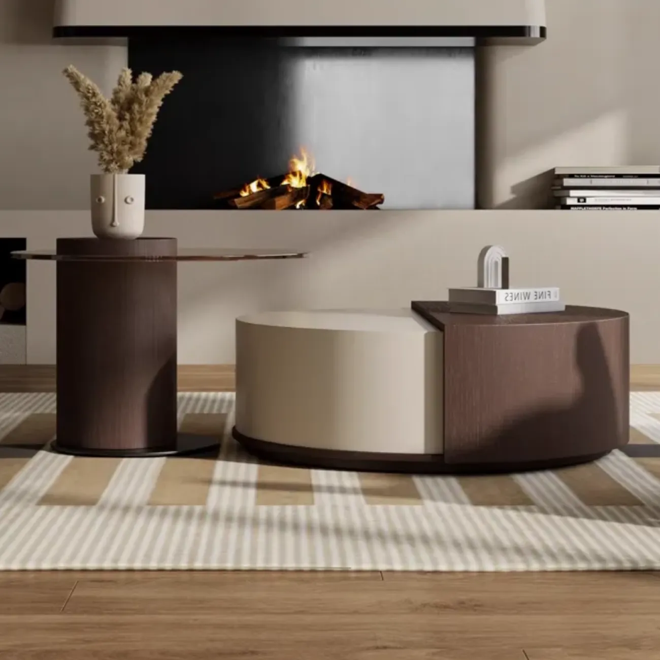 Дизайнерский вращающийся журнальный столик KBOOS 35663-29