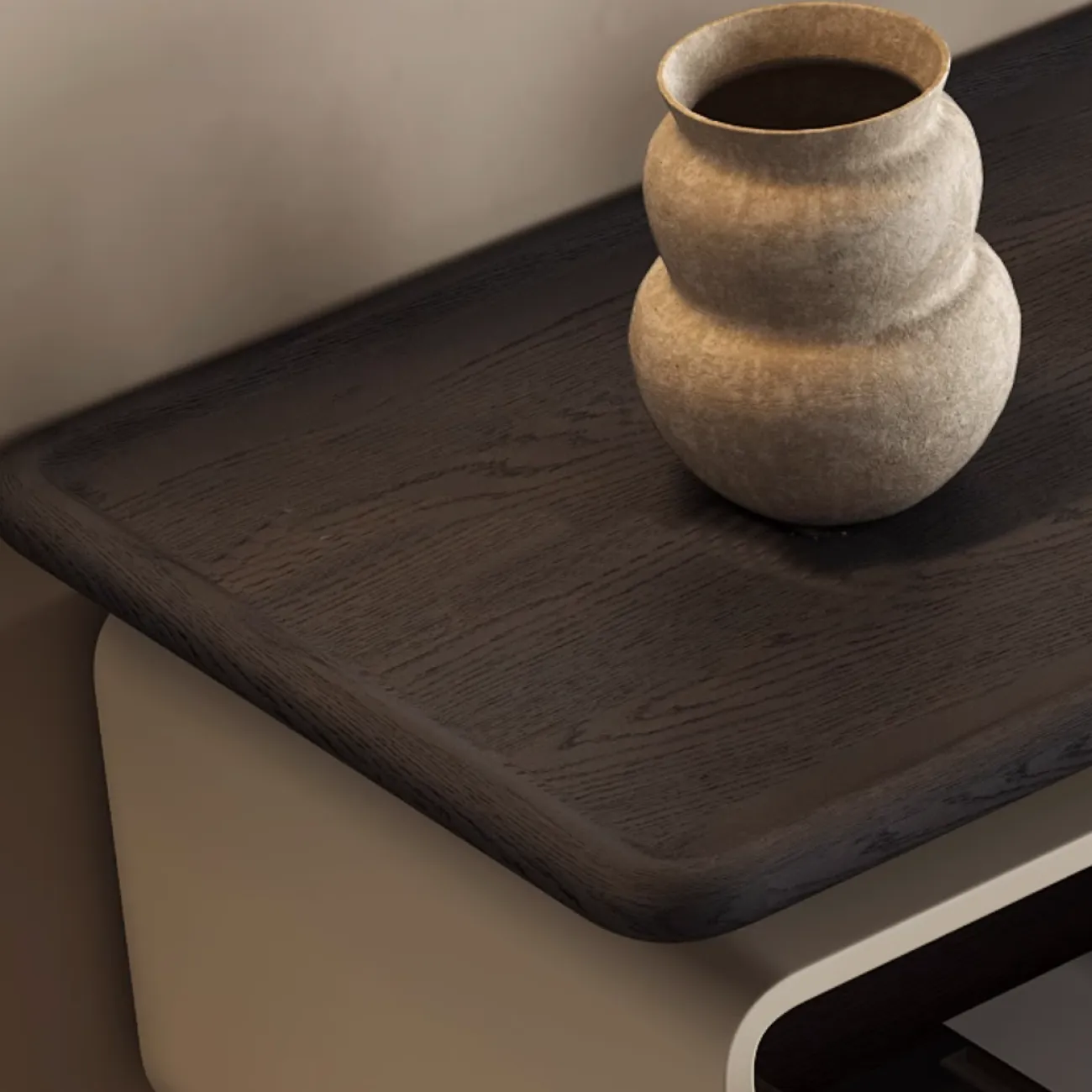 Дизайнерский комод под ТВ из массива дерева KBOOS 35664-29 