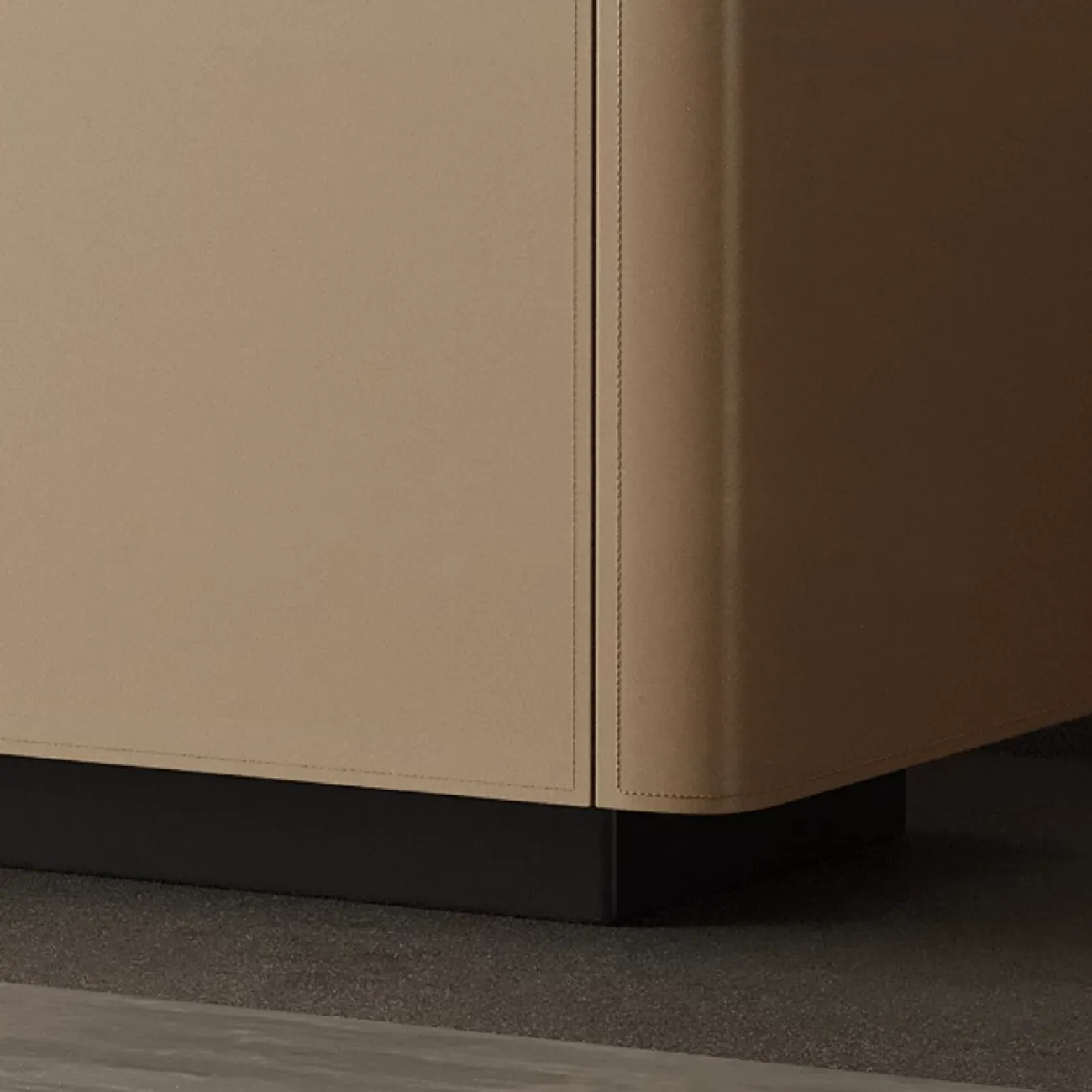 ТВ-шкаф и чайный столик из каменной плиты, седельной кожи KBOOS 35665-29