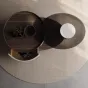 Круглый журнальный столик из закаленного стекла KBOOS 35666-29