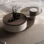 Круглый журнальный столик из закаленного стекла KBOOS 35666-29