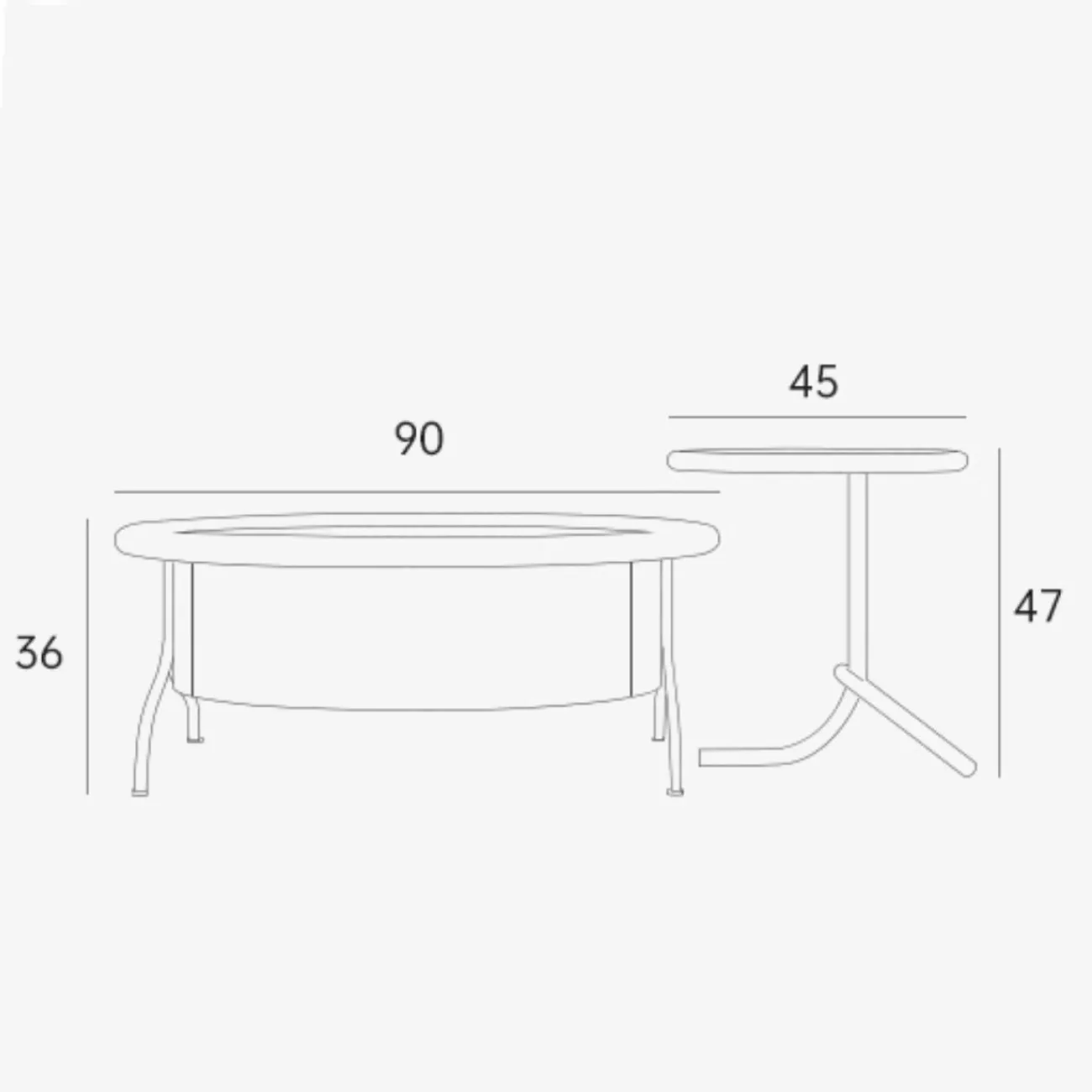 Роскошный круглый журнальный столик из массива дерева KBOOS 35770-29 Роскошный круглый журнальный столик из массива дерева KBOOS 35770-29