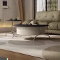 Роскошный круглый журнальный столик из массива дерева KBOOS 35770-29