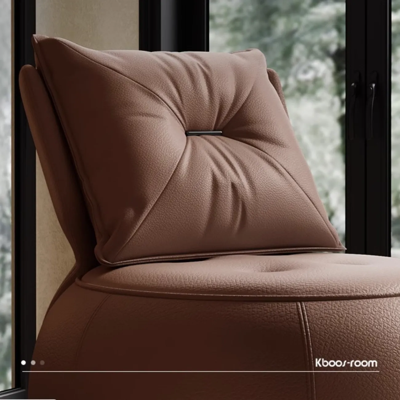 Оригинальное кожаное кресло KBOOS 35775-29