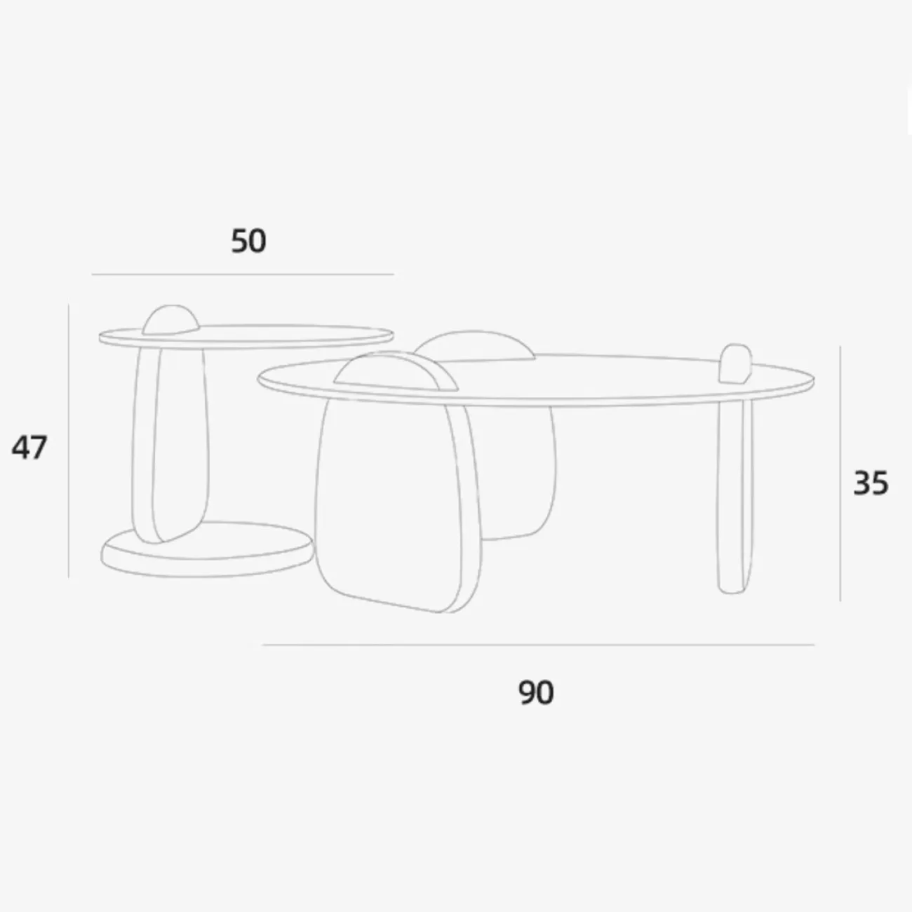 Роскошный стеклянный круглый журнальный столик KBOOS 35781-29 Роскошный стеклянный круглый журнальный столик KBOOS 35781-29