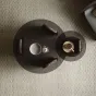 Роскошный стеклянный круглый журнальный столик KBOOS 35781-29