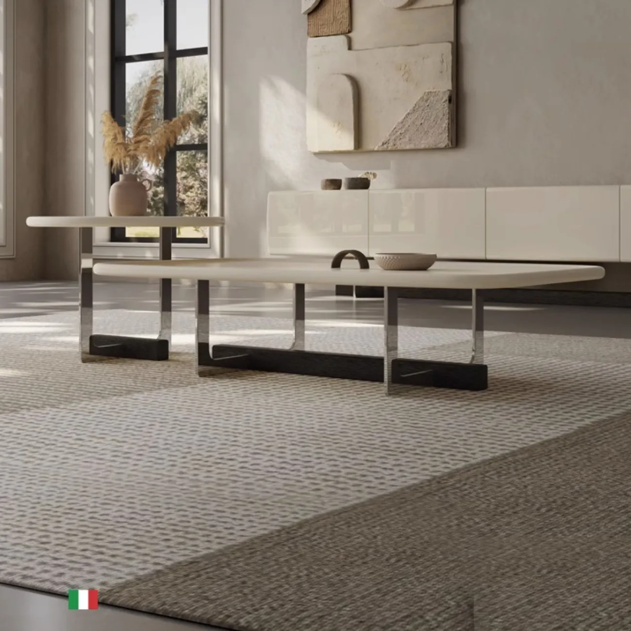 Роскошный журнальный столик в стиле Ваби-саби KBOOS 35789-29 Роскошный журнальный столик в стиле Ваби-саби KBOOS 35789-29