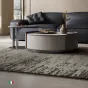 Дизайнерский круглый журнальный столик из каменной плиты KBOOS 35796-29