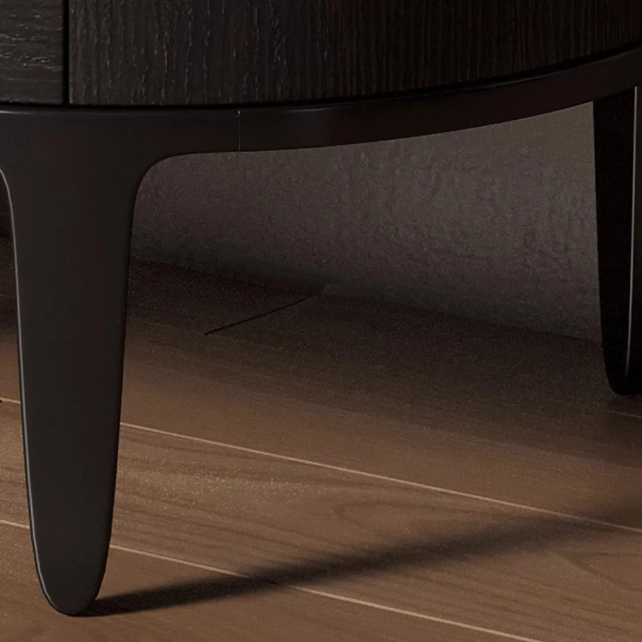 Овальная прикроватная тумбочка для хранения вещей KBOOS 35797-29