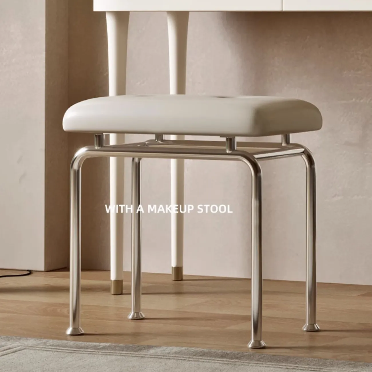 Туалетный столик из массива дерева с умным зеркалом 35800-29