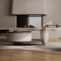 Современный минималистичный журнальный столик из шпона KBOOS 35801-29