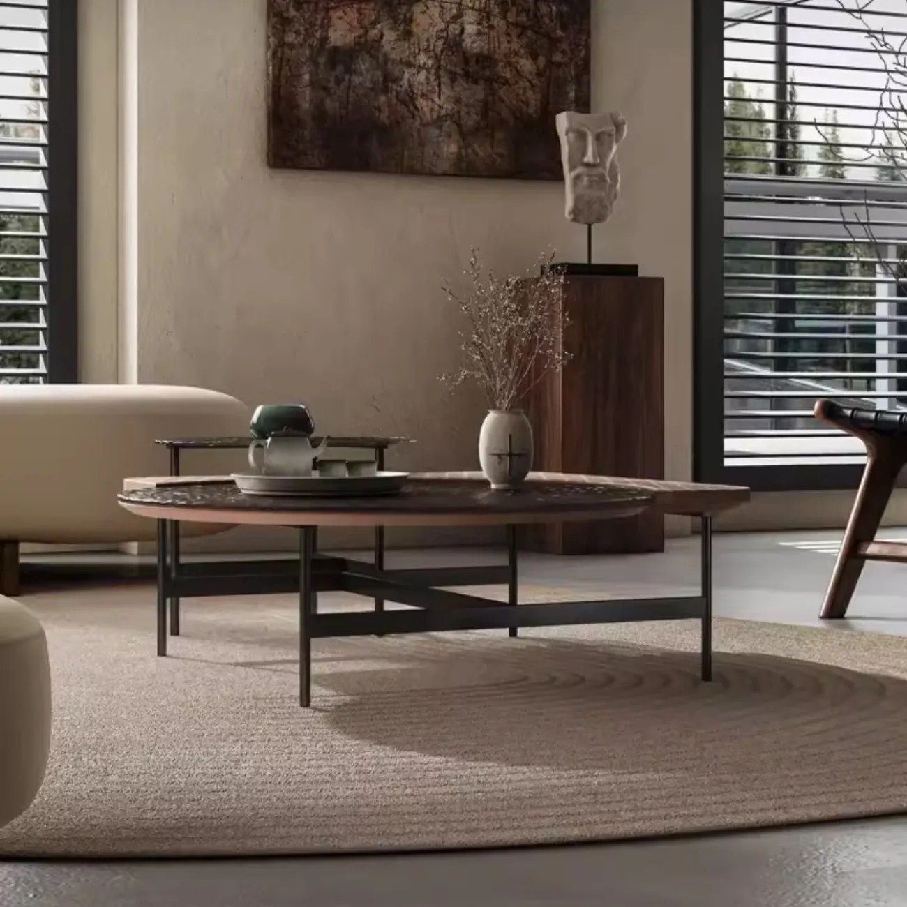 Дизайнерский журнальный столик KBOOS 35803-29 Дизайнерский журнальный столик KBOOS 35803-29