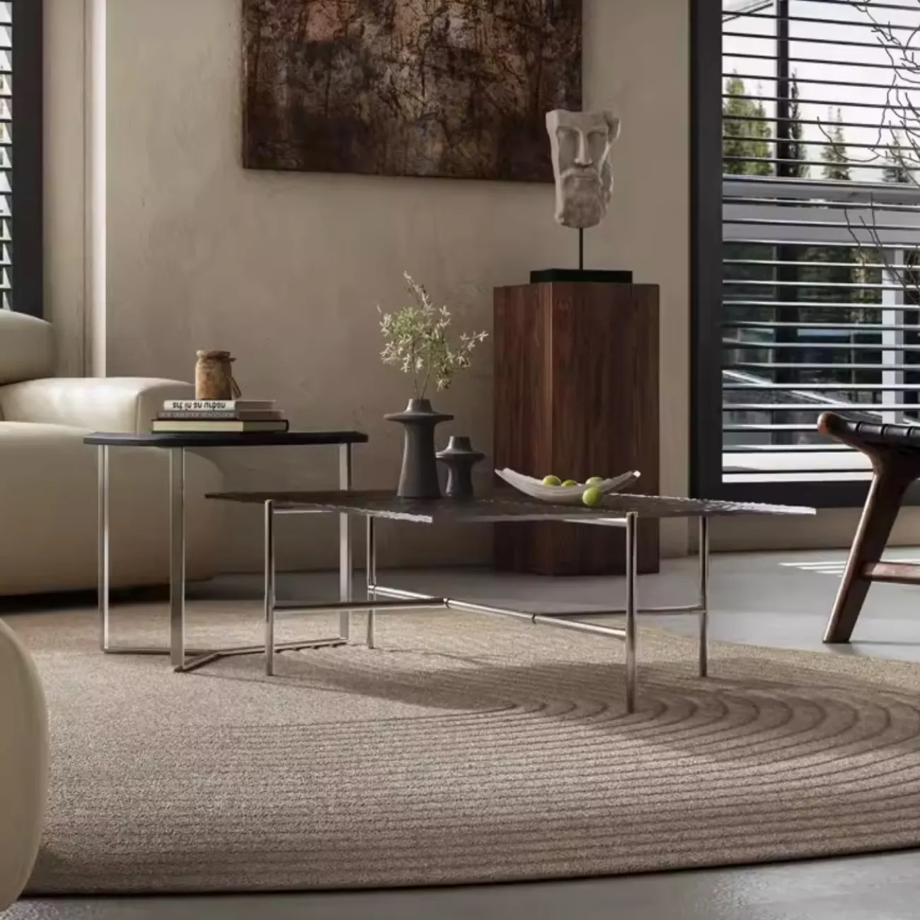 Роскошный журнальный столик из закаленного стекла KBOOS 35804-29 Роскошный журнальный столик из закаленного стекла KBOOS 35804-29