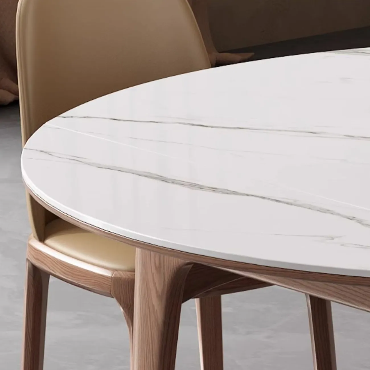 Выдвижной обеденный стол из каменной плиты LanLan 35905-29