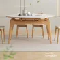 Выдвижной обеденный стол из каменной плиты LanLan 35906-29