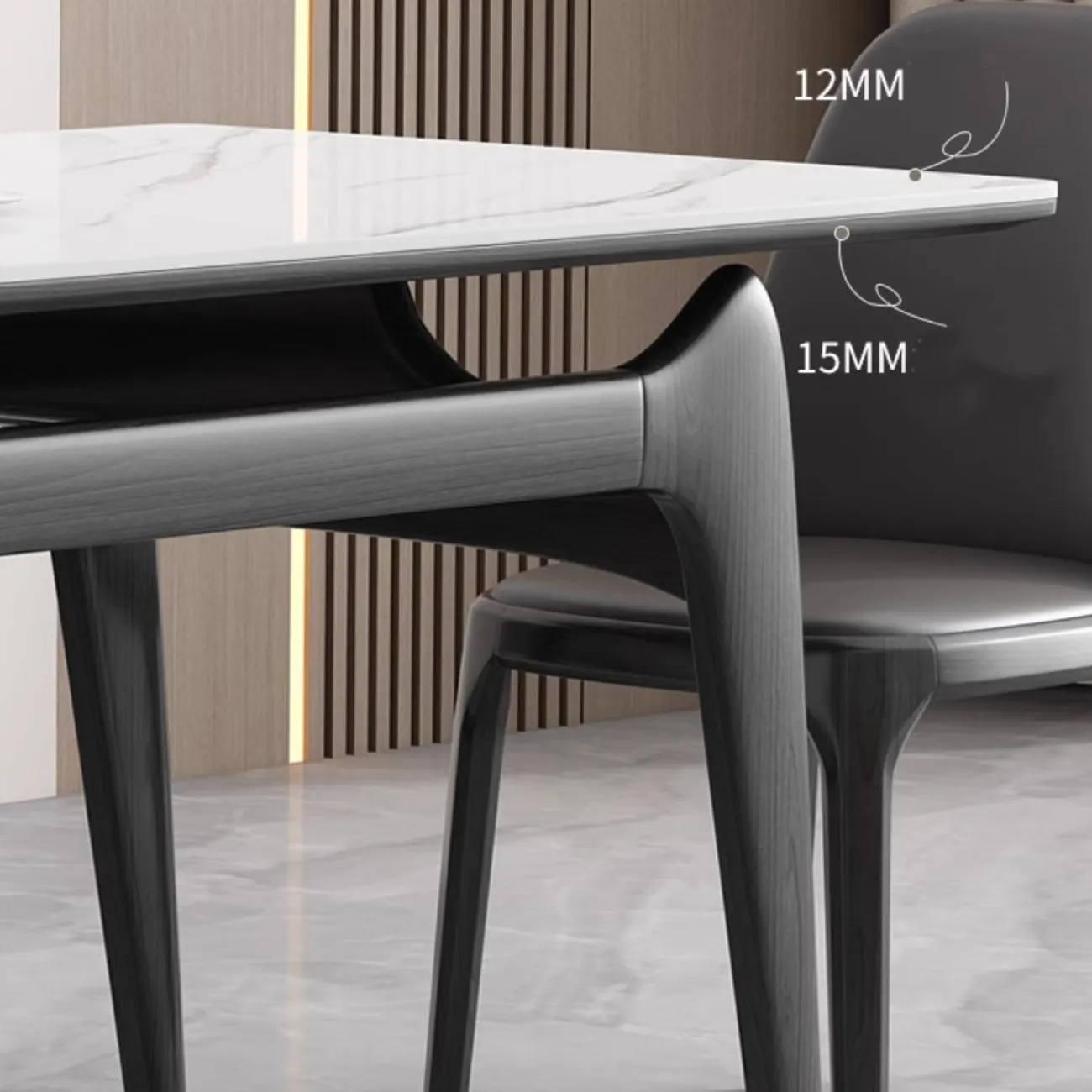 Современный обеденный стол из массива дерева LanLan 35908-29