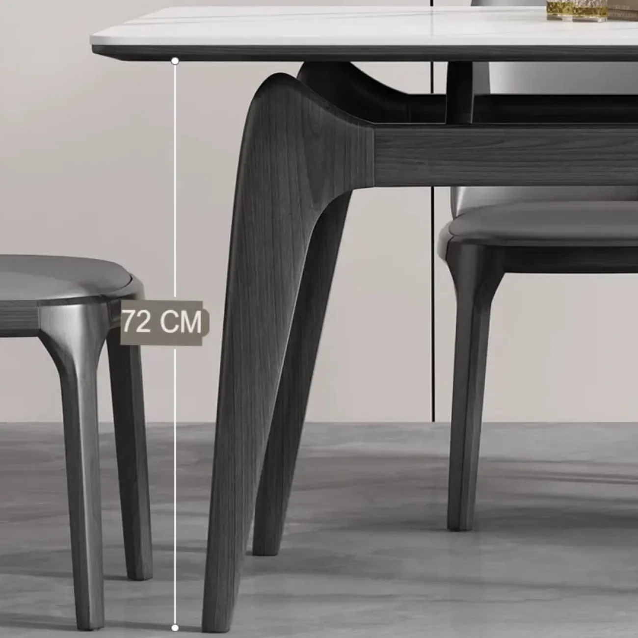 Современный обеденный стол из массива дерева LanLan 35908-29