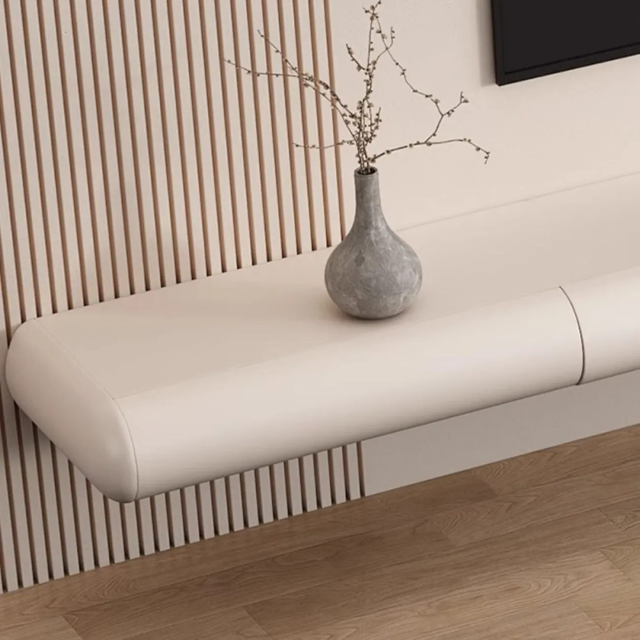 Подвесной ТВ-шкаф из массива дерева LanLan 35909-29