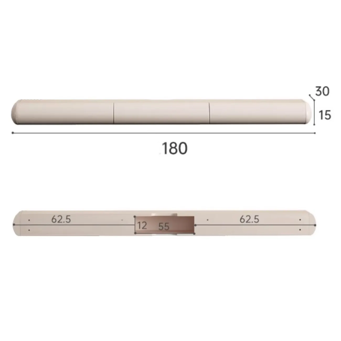 Подвесной ТВ-шкаф из массива дерева LanLan 35909-29