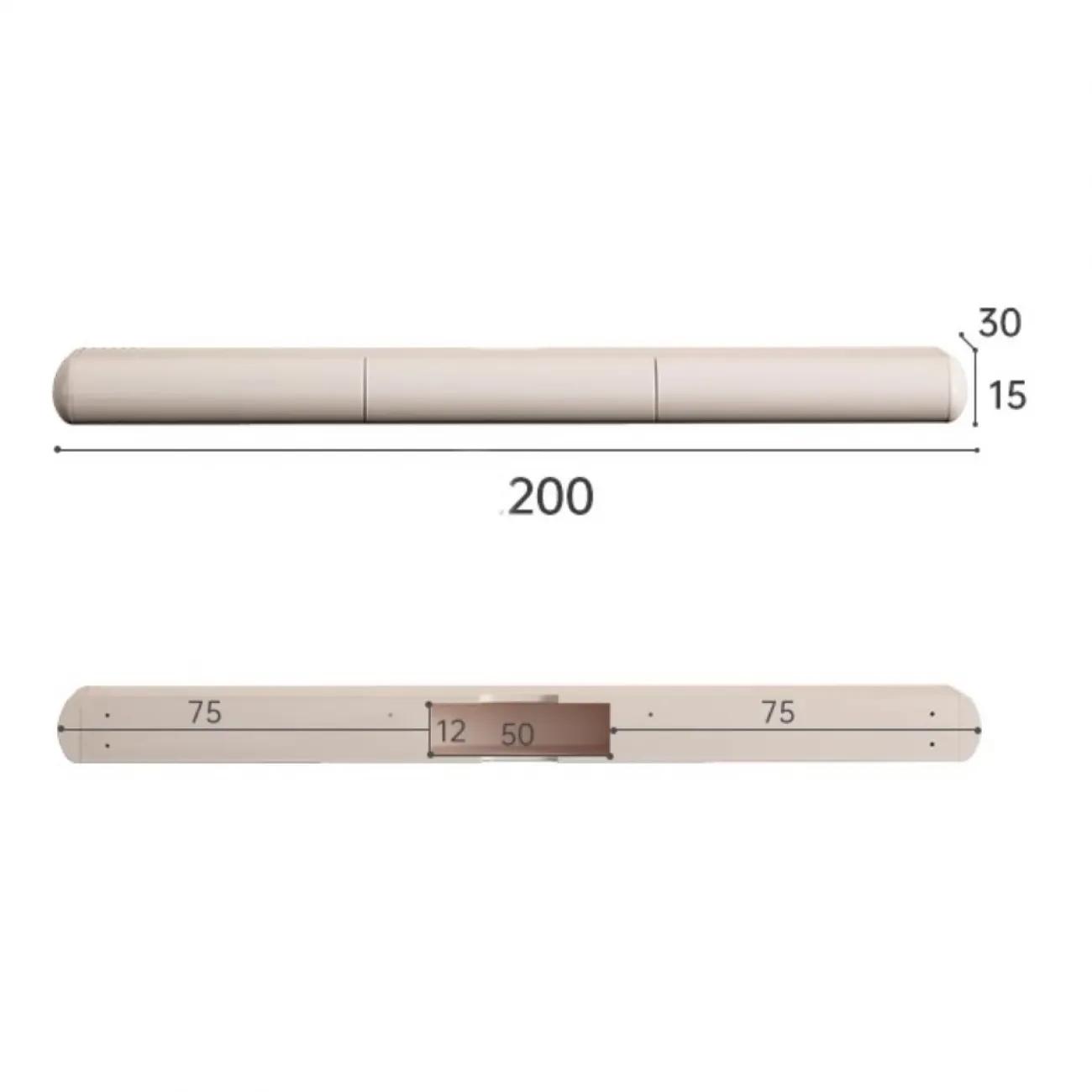 Подвесной ТВ-шкаф из массива дерева LanLan 35909-29