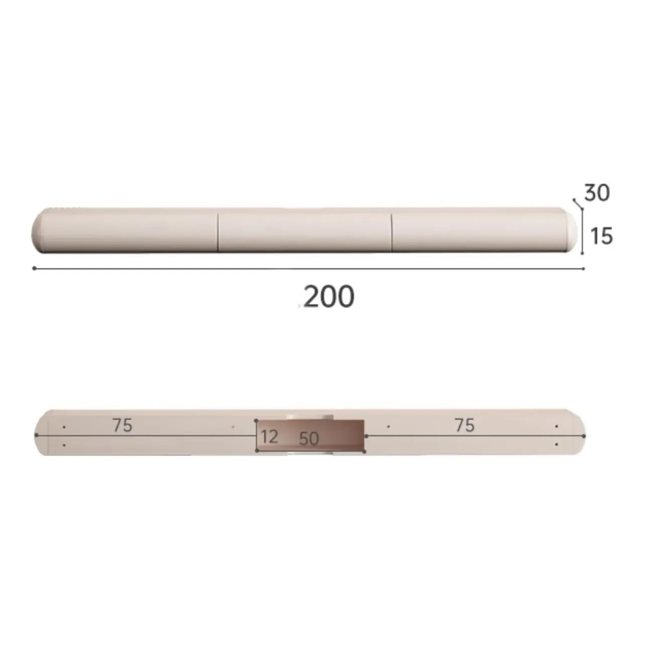 Подвесной ТВ-шкаф из массива дерева LanLan 35909-29