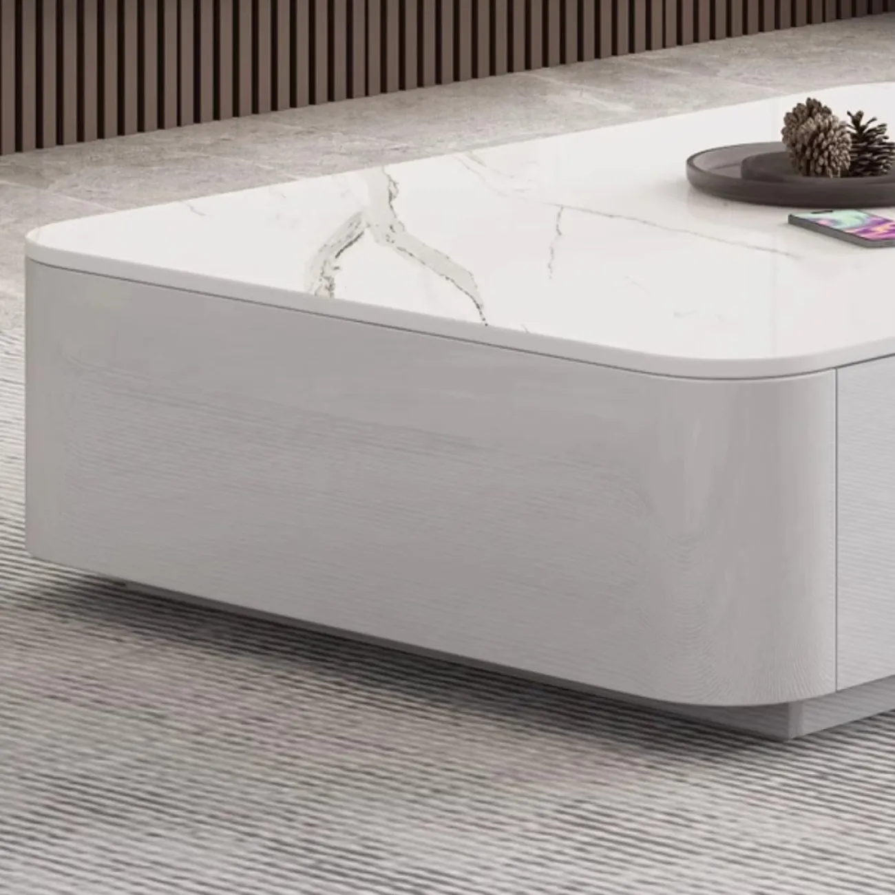 Подвесной ТВ-шкаф из массива дерева LanLan 35910-29